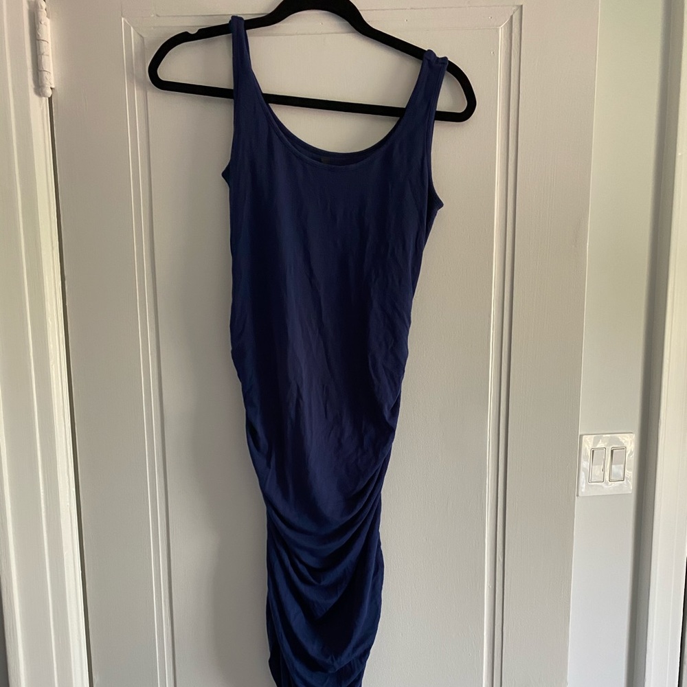 Isabella Oliver ruched maternity tank dress